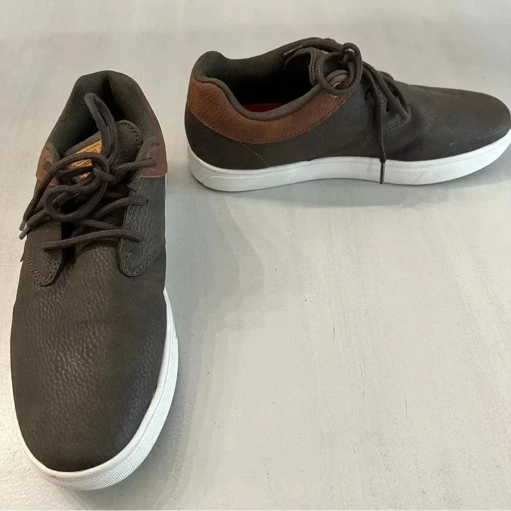 Levi's Men's Comfort Tech Insole Brown Lace-Up Sneaker Shoes Size 9 GUC
